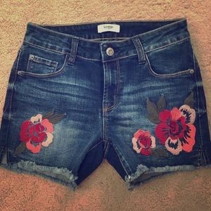 Jean shorts